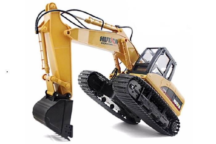 HUINA 1/14 SCALE RC EXCAVATOR 2.4G 15CH WITH DIE CAST BUCKET